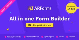 ARForms v6.9.5 - Wordpress 表单生成器插件