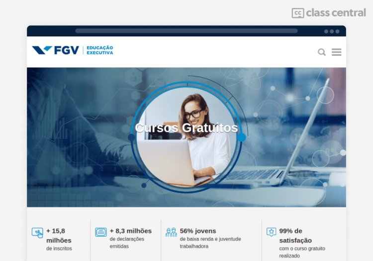 200+ Cursos Online da FGV com 免费证书