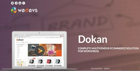 Dokan Pro Wordpress多供应商插件