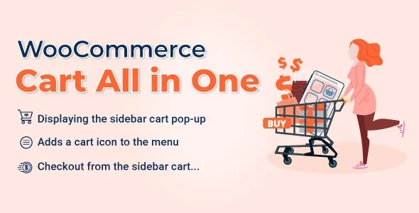 WooCommerce Cart All in One v1.1.6 - 一键结账 - 粘性|侧边购物车