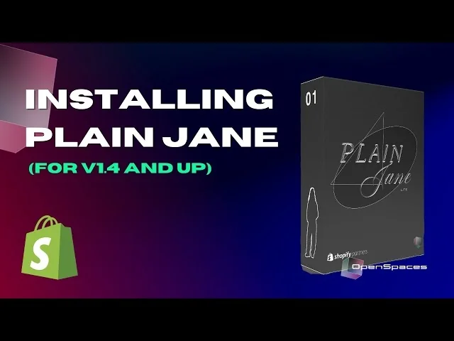 PLAIN JANE Shopify 主题