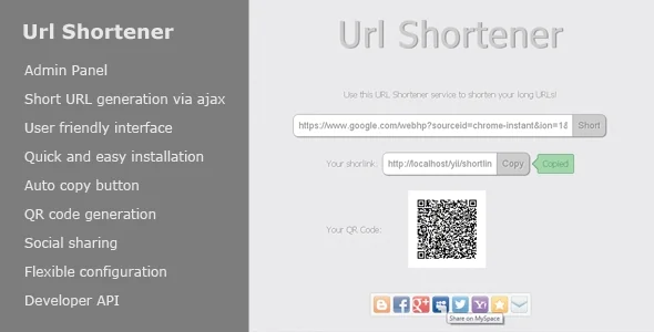 URL缩短器 v1.8.0