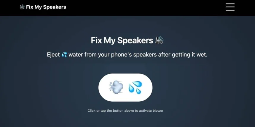 How to Get Water Out of Your iPhone's Speakers