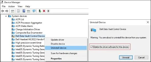 外星人笔记本data vault control device出现感叹号解决方案