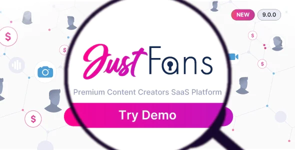 JustFans v9.2.0 - Premium Content Creators SaaS platform - nulled