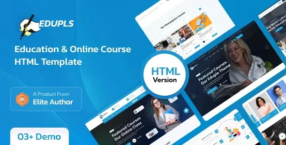 Edupls - Education & Online Course HTML Template v1.0