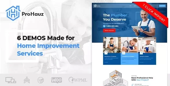 ProHauz v1.2.3 - Handyman & Plumber