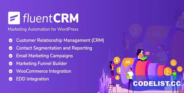 FluentCRM v2.9.2.0 - Marketing Automation For WordPress