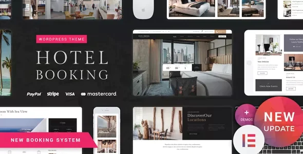 Hotel Booking - Hotel WordPress Website Theme v2.9
