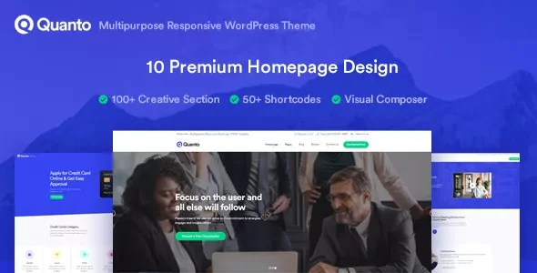 Quanto - Business Responsive WordPress Theme v1.1.3