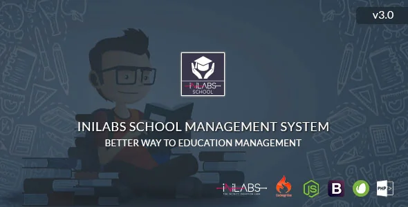 Inilabs School Management System Express v3.0