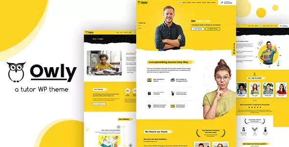 Owly - Tutoring & eLearning WP Theme v2.8