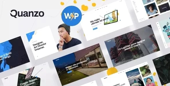 Quanzo v1.0.9 - Personal Portfolio WordPress Theme