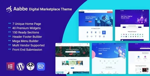Aabbe - Digital Marketplace WordPress Theme v6.0