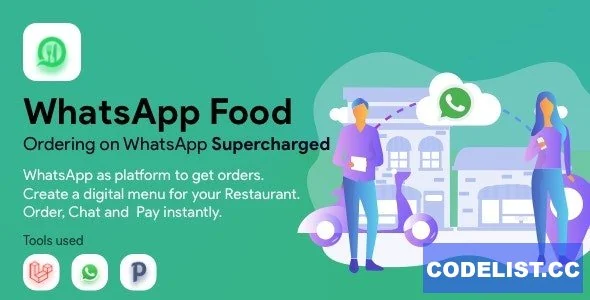 WhatsApp Food v2.1.0 - SaaS WhatsApp Ordering