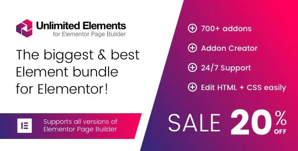 Unlimited Elements for Elementor Page Builder v1.5.122