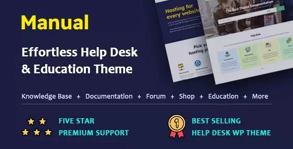 Manual - Documentation, Knowledge Base &amp; Education WordPress Theme v7.5.3