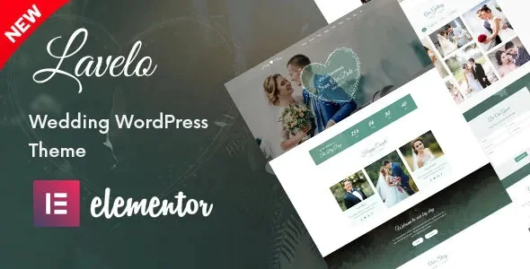 Lavelo - Wedding WordPress Theme v2.0.8