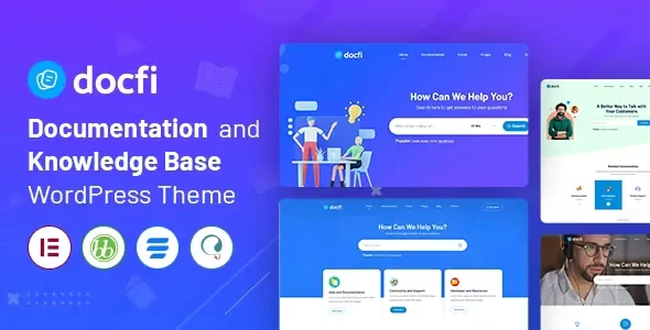 Docfi - Documentation and Knowledge Base WordPress Theme v1.0.2