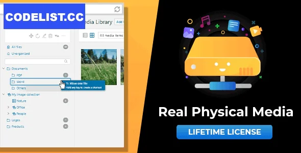 WordPress Real Physical Media v1.5.89 - Physical Media Folders & SEO Rewrites