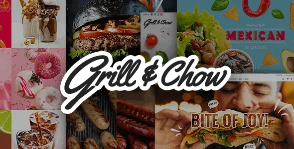 Grill and Chow v1.5 - Fast Food &amp; Pizza Theme