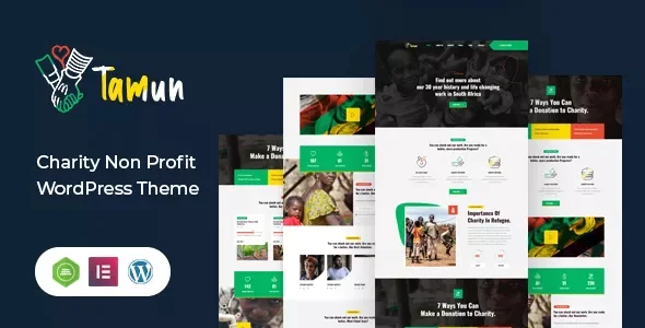 Tamun - Fundraising WordPress Theme v1.7