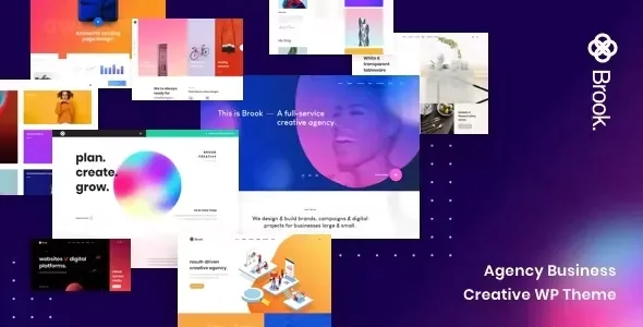 Brook - Agency Business Creative WordPress Theme v2.8.9
