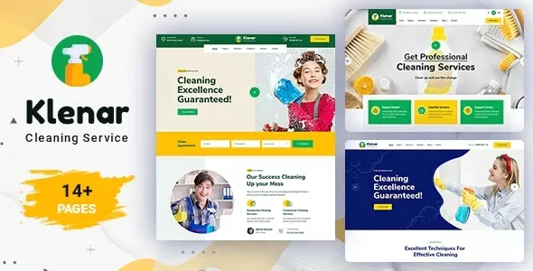 Klenar - Cleaning Services WordPress Theme + RTL v1.0.5