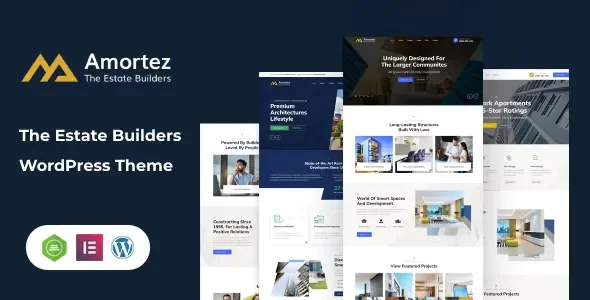 Amortez v1.0.1 - Real Estate Group WordPress Theme + RTL