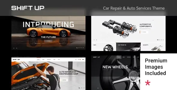 ShiftUp v1.1 - Car Repair &amp; Auto Services Theme