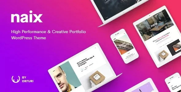 Naix v1.5.9 - Creative &amp; High Performance Portfolio WordPress Theme