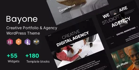 Bayone v1.0.3 - Creative Agency &amp; Portfolio WordPress Theme