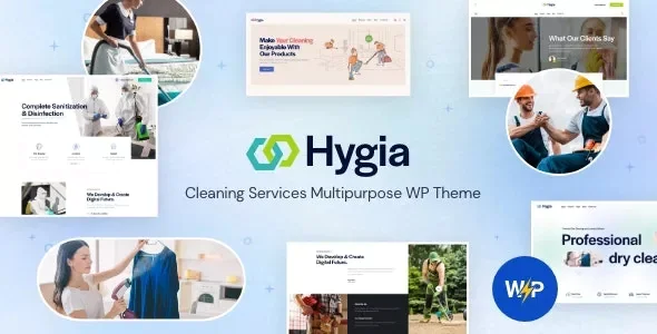 Hygia - Cleaning Services Multipurpose WordPress Theme v1.12.0