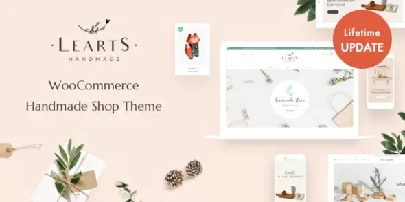 LeArts - Handmade Shop WooCommerce WordPress Theme v1.8.9