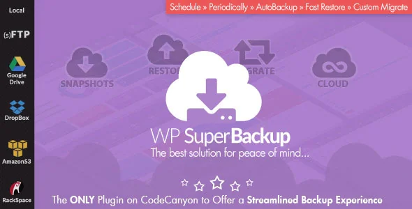 Super Backup & Clone v2.4 - Migrate for WordPress