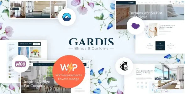 Gardis - Blinds and Curtains WordPress Theme v1.2.11