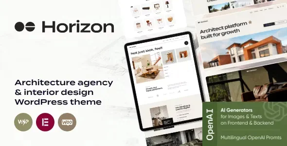 Horizon - Interior Design WordPress Theme v1.1