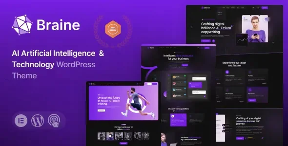 Braine - Digital AI WordPress Theme v1.1