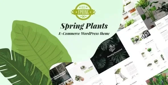 Spring Plants - Gardening & Houseplants WordPress Theme v3.7