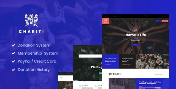 Chariti - Charity & Donation WordPress v1.2.9