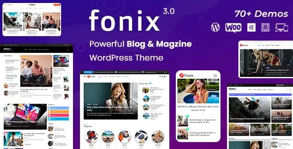 Fonix - Newspaper & Magazine WordPress Theme v3.0
