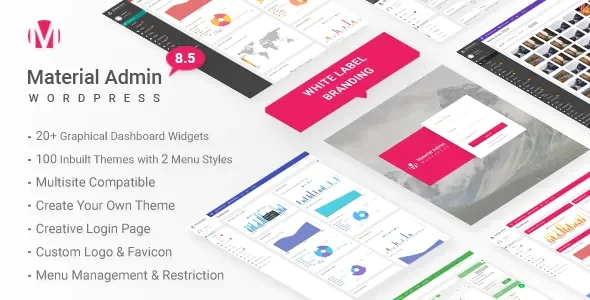Material - White Label WordPress Admin Theme v8.7