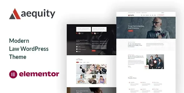 Aequity - Law WordPress Theme v2.0.0