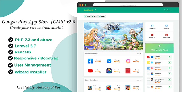 Google Play 应用商店 [CMS] v2.0.9-第1张图片-Ceacer 网安